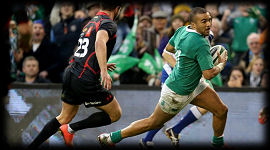 Ireland Georgia Simon Zebo try